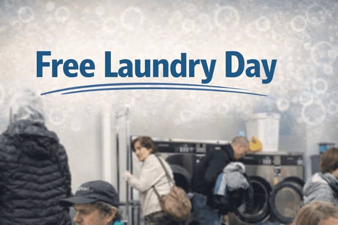 Free Laundry Day